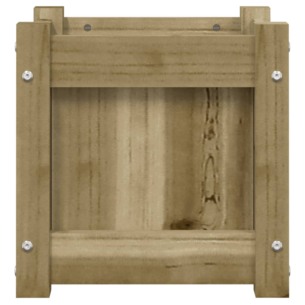 Garden Planters 2 Pcs Impregnated Wood Pine