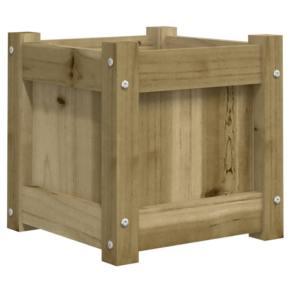 Garden Planters 2 Pcs Impregnated Wood Pine