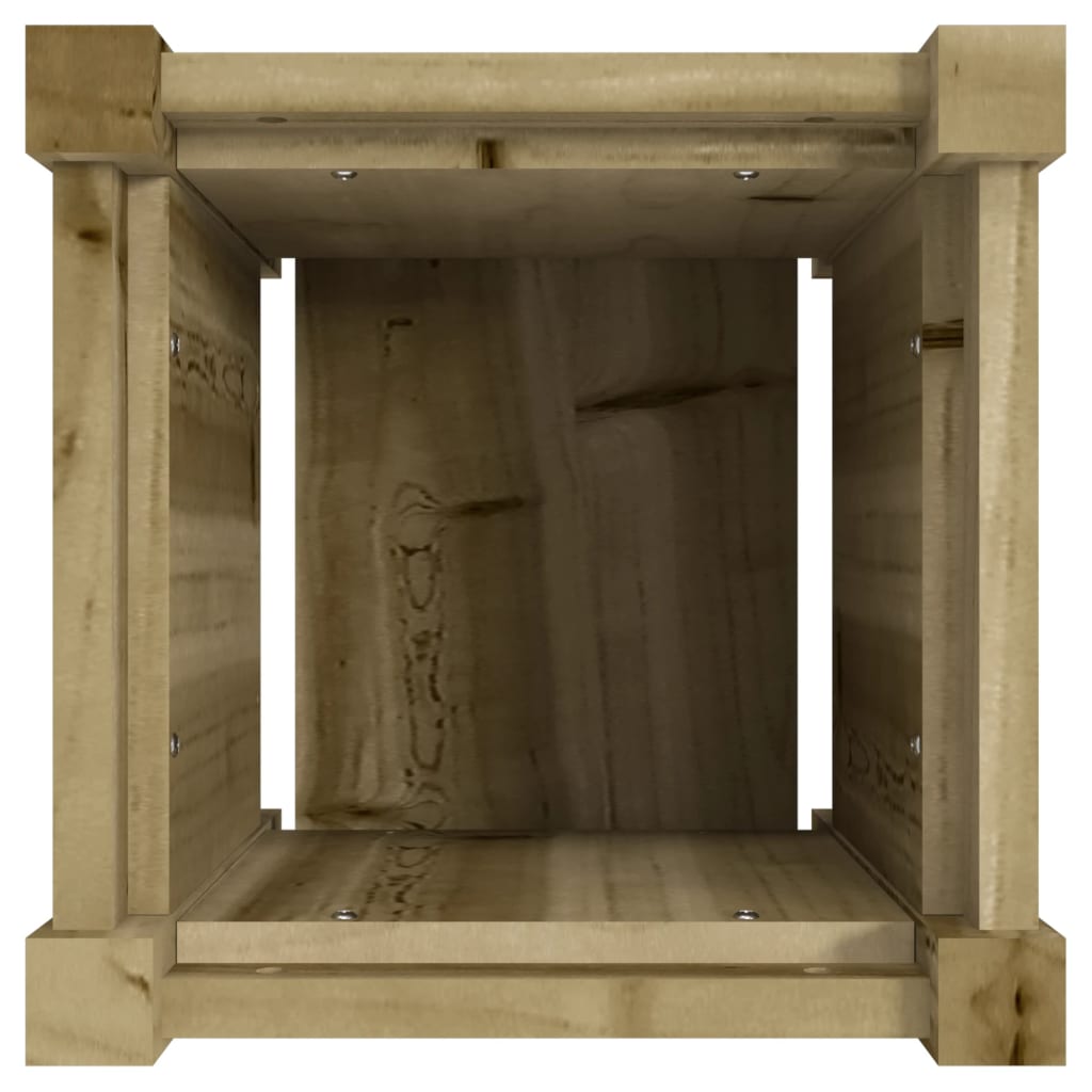 Garden Planters 2 Pcs Impregnated Wood Pine