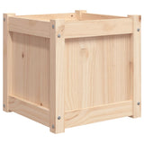 Garden Planters 2 Pcs Solid Wood Pine