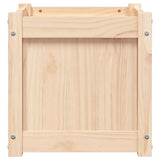 Garden Planters 2 Pcs Solid Wood Pine
