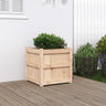 Garden Planters 2 Pcs Solid Wood Pine