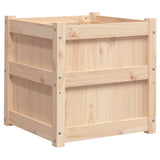 Garden Planters 2 Pcs Solid Wood Pine