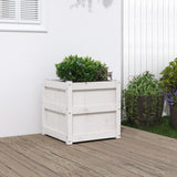 Garden Planters 2 Pcs Solid Wood Pine