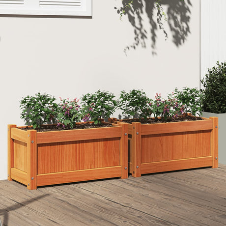 Garden Planter 60X31X31 Cm Solid Wood Pine
