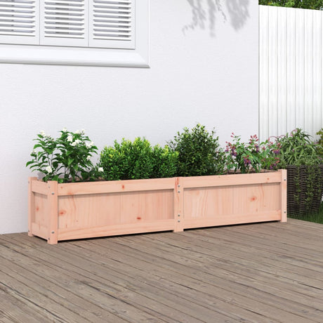 Garden Planter 150X31X31 Cm Solid Wood Pine