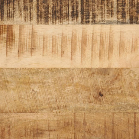 Bathroom Sink Cabinet 55X35X60 Cm Iron And Solid Wood Mango