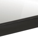 Bathroom Mirror 55X1X60 Cm Glass And Solid Wood Mango