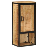Bathroom Cabinet 40X27X90 Cm Solid Wood Mango And Iron