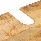 Bathroom Sink Cabinet 55X35X60 Cm Solid Wood Mango And Iron