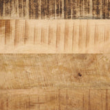 Bathroom Sink Cabinet 55X35X60 Cm Solid Wood Mango And Iron