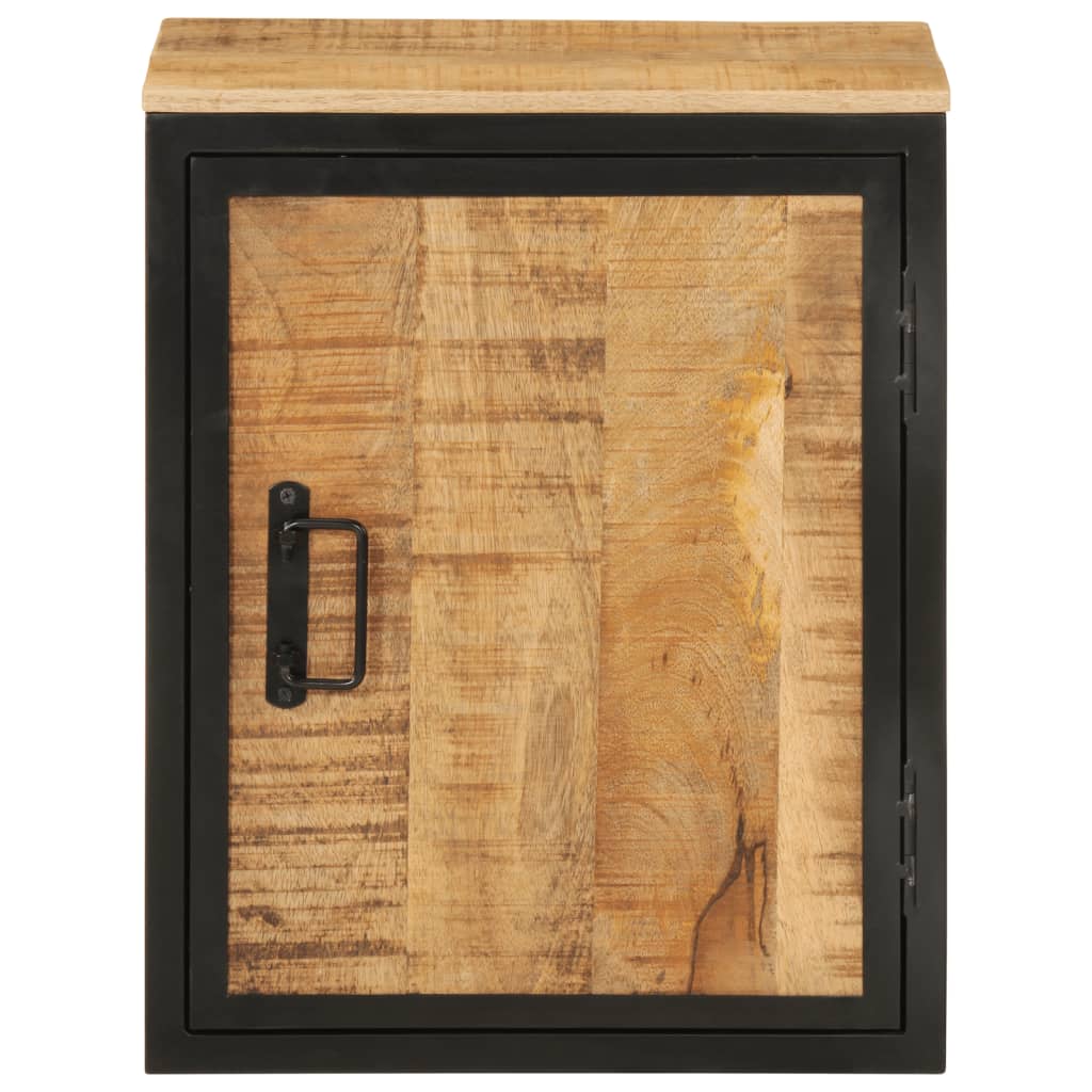 Bathroom Cabinet 40X30X50 Cm Solid Wood Mango And Iron