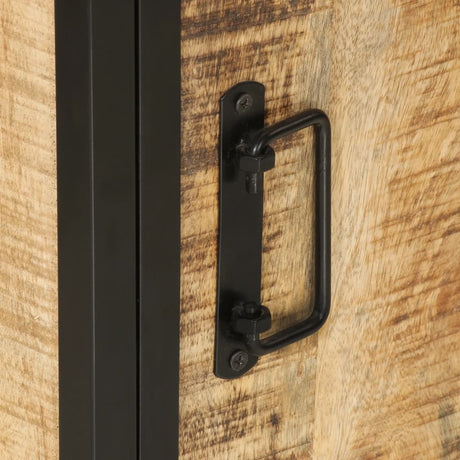 Bathroom Cabinet 40X30X50 Cm Solid Wood Mango And Iron