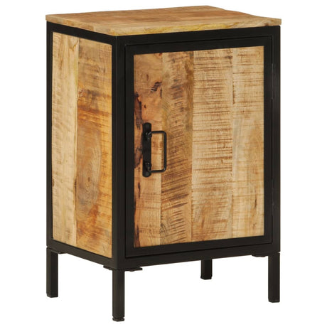 Bathroom Cabinet 40X30X60 Cm Solid Wood Mango And Iron