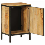 Bathroom Cabinet 40X30X60 Cm Solid Wood Mango And Iron