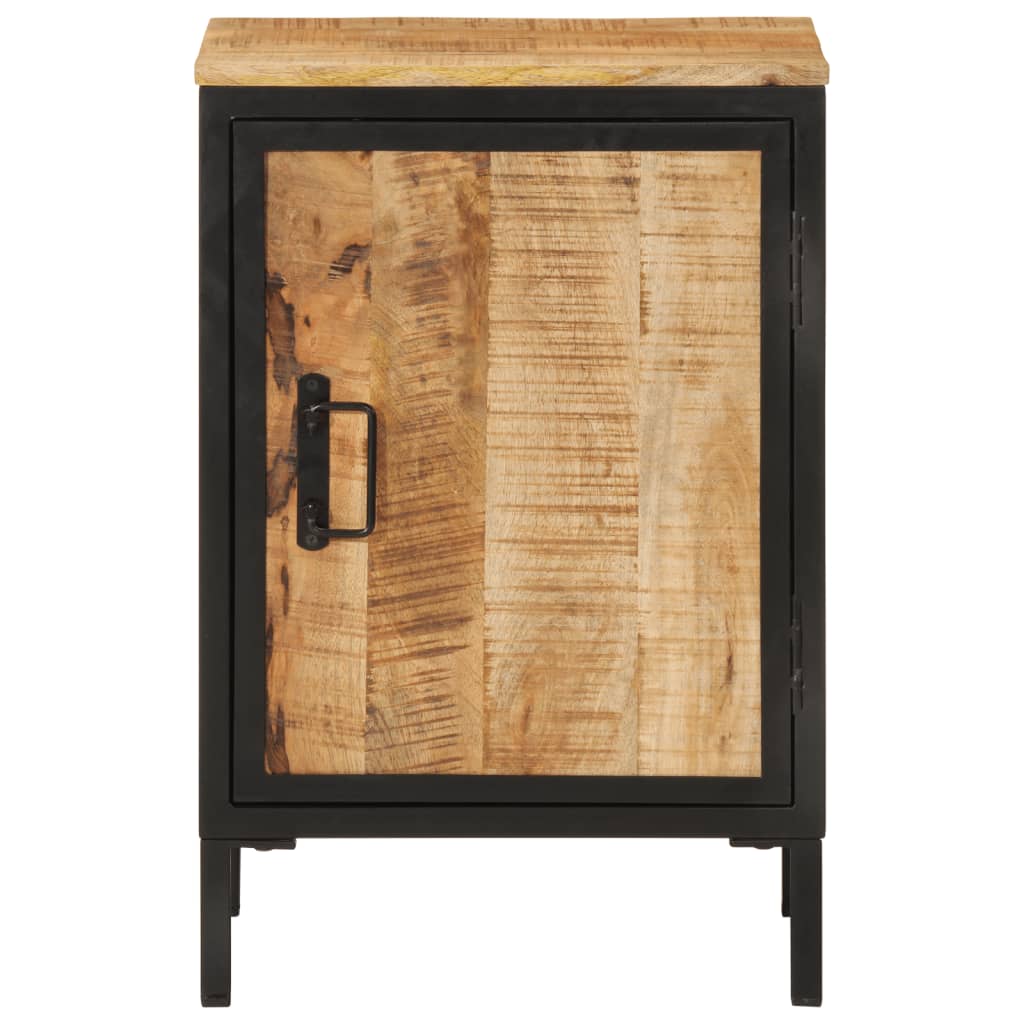Bathroom Cabinet 40X30X60 Cm Solid Wood Mango And Iron