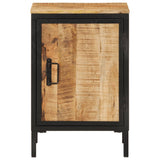 Bathroom Cabinet 40X30X60 Cm Solid Wood Mango And Iron