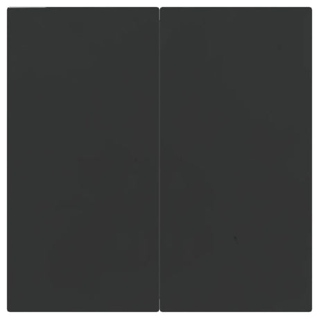 3 Piece Garden Dining Set Black Poly Rattan And Steel