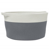 Storage Basket And White Ø Cotton