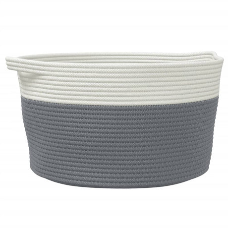 Storage Basket And White Ø Cotton