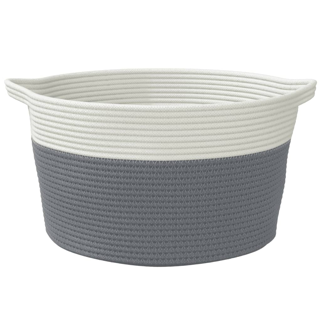 Storage Basket And White Ø Cotton