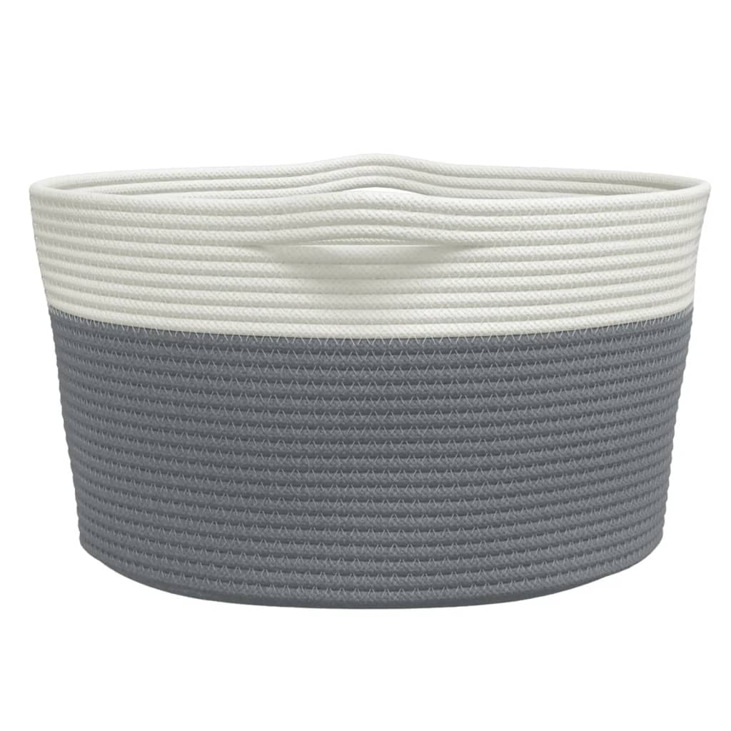 Storage Basket And White Ø Cotton