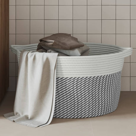 Storage Basket And White Ø Cotton