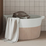 Storage Basket And White Ø Cotton