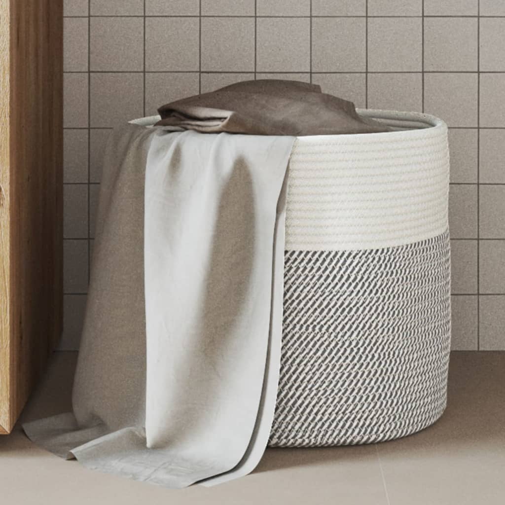 Storage Basket And White Ø Cotton
