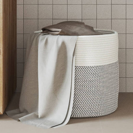 Storage Basket And White Ø Cotton