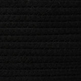 Storage Baskets 2 Pcs White And Black Cotton