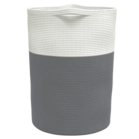 Storage Basket And White Ø49X65 Cm Cotton