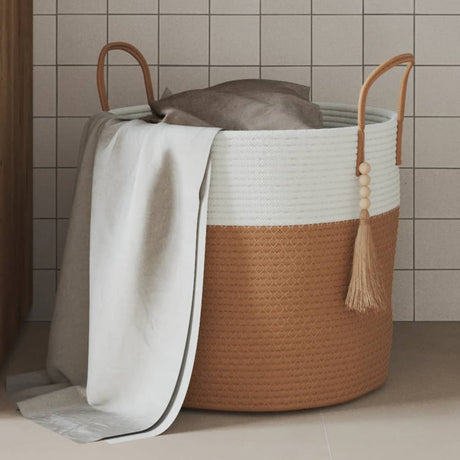 Storage Basket Ø40X35 Cm Cotton