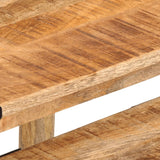 Nesting Side Tables 3 Pcs Solid Rough Wood Mango