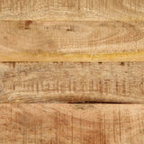 Bed Cabinet 40X30X52.5 Cm Solid Rough Wood Mango