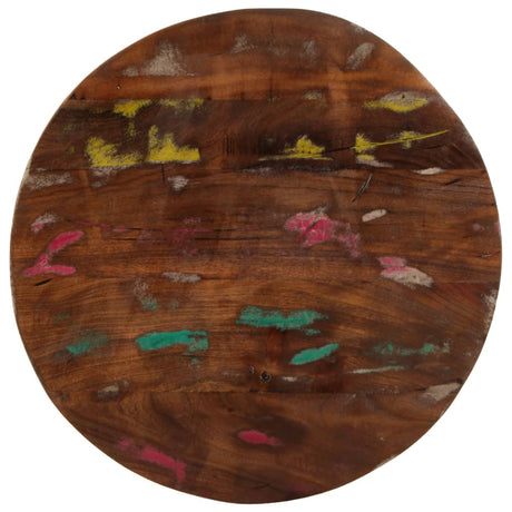 Table Top Ø50X3.8 Cm Round Solid Wood Acacia