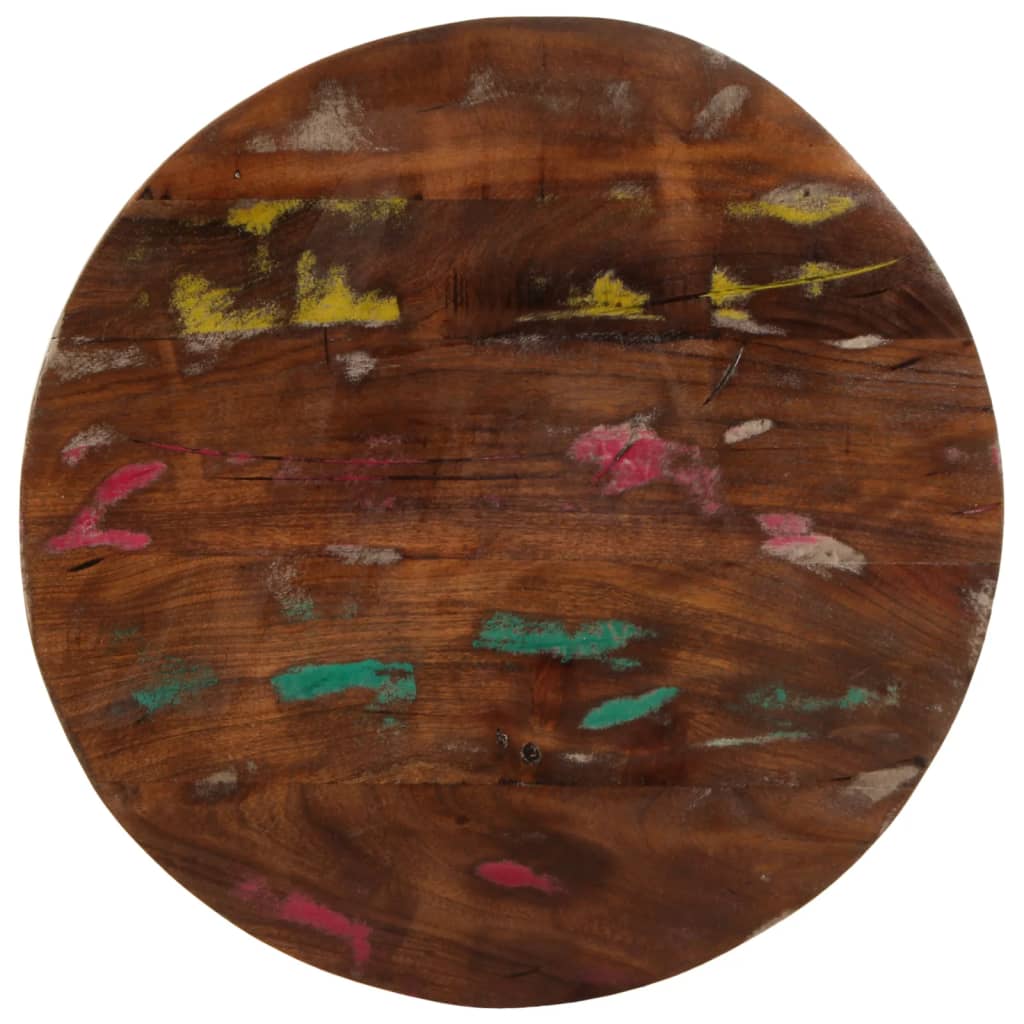 Table Top Ø50X3.8 Cm Round Solid Wood Acacia