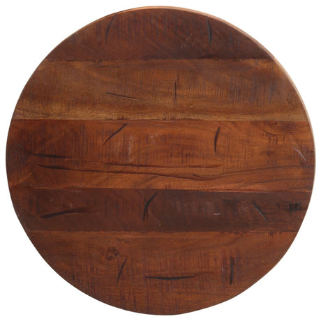 Table Top Ø50X3.8 Cm Round Solid Wood Acacia