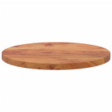 Table Top Ø50X3.8 Cm Round Solid Wood Acacia