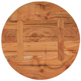 Table Top Ø50X3.8 Cm Round Solid Wood Acacia