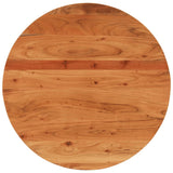 Table Top Ø50X3.8 Cm Round Solid Wood Acacia