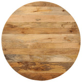 Table Top Ø50X3.8 Cm Round Solid Wood Acacia