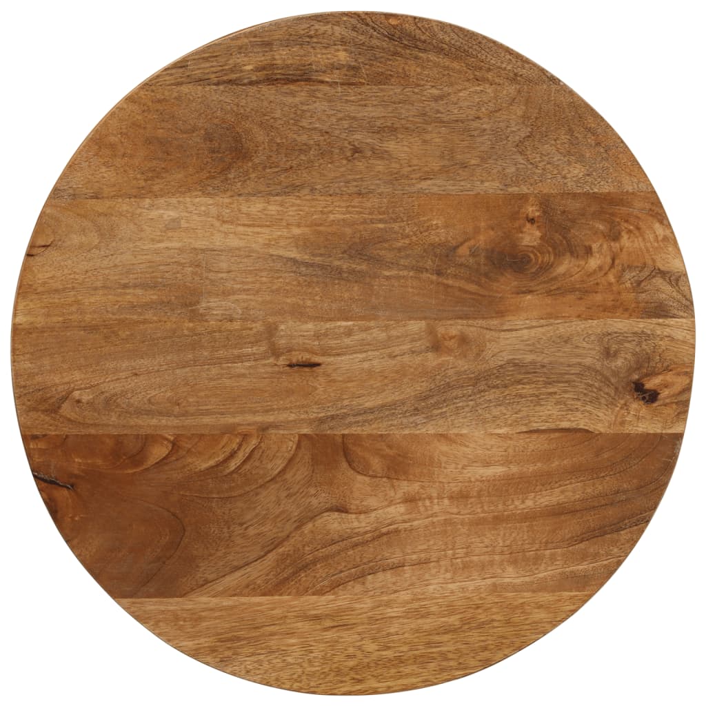 Table Top Ø50X3.8 Cm Round Solid Wood Acacia