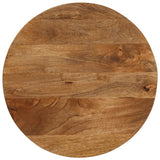 Table Top Ø50X3.8 Cm Round Solid Wood Acacia