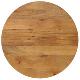 Table Top Ø50X3.8 Cm Round Solid Wood Acacia
