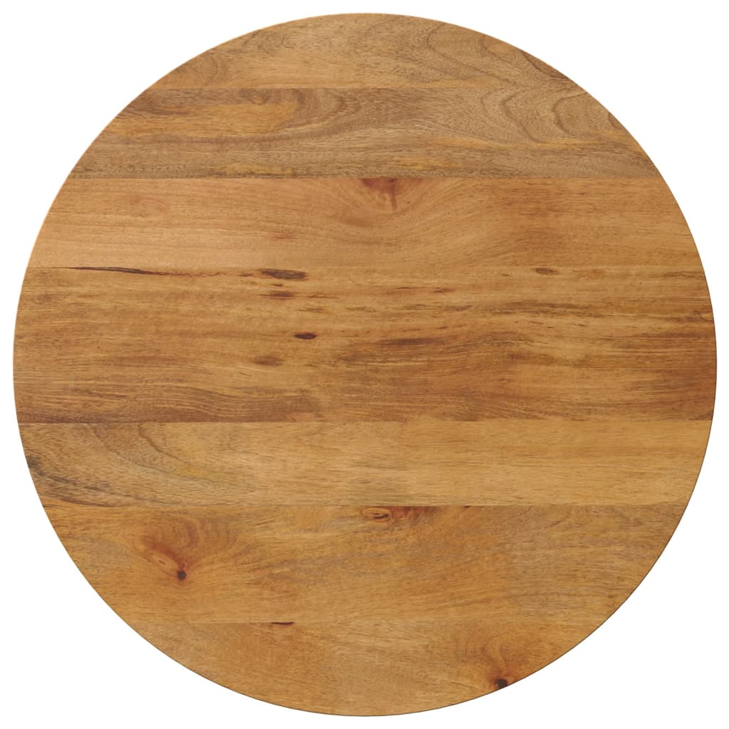 Table Top Ø50X3.8 Cm Round Solid Wood Acacia