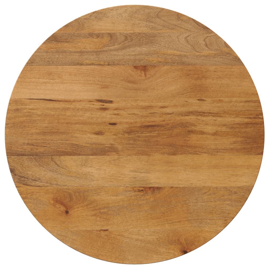 Table Top Ø50X3.8 Cm Round Solid Wood Acacia
