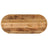 Table Top 80X40X2.5 Cm Oval Solid Wood Acacia