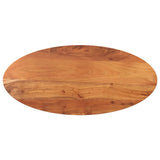 Table Top 140X50X3.8 Cm Oval Solid Wood Mango