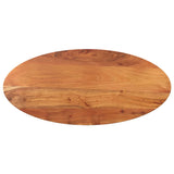 Table Top 140X50X3.8 Cm Oval Solid Wood Mango